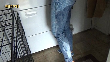 Cheyenne Jewel Pissing Skintight High Rise Jeans