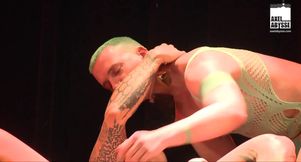 Live Fisting Performance With Anal Warriors Axel Abysse And Yoshi Kawasaki