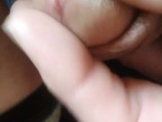 Spreading My Pisshole to Show The Wet Sensitive Exit For My Pee