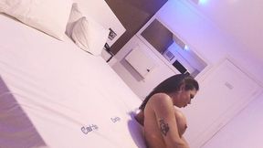 depois de comermos nossa deliciosa porcao no restaurante na praia, voltei pro motel com ele pra dar mais
