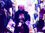 ディルドとマッサージ機と電流で買い物。