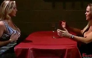 Dyanna Lauren and Julia Ann exchange knowing glances, then hot ...