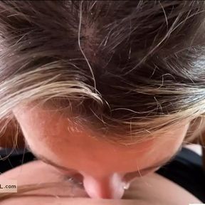 POV Smiley Blowjob Turned Amazing Handjob - Kate Marley