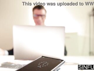 I Didn’t Wear Any Underwear at Work Today! Denis Marti & Karina King for SinfulXXX