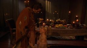 katja kassin takes steve holmes up the ass in this medieval scene