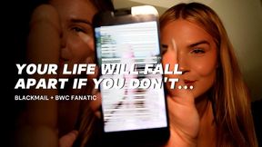 Your life will fall apart if you don't...