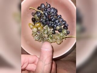 Grapes and slutty