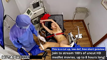 Prisoner Yasmine Woods Gets Mandatory Hitachi Magic Wand Orgasms During Treatment By Doctor Tampa At HitachiHoes - Reup