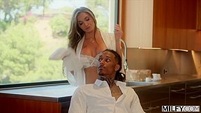 Cock Thirsty Milf Silvia Saige Takes Special Care Of Her Neighbors Stepson Bbc