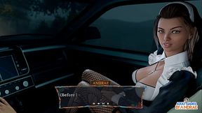 Naughty anime girlfriends lust in 3D action