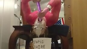 Leather barbie skullfuck