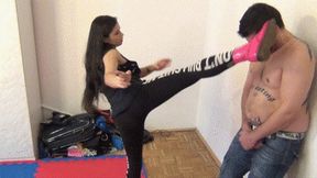 METAL BRAT :EXTREME HEAD KICKING WITH MARTENS BOOTS