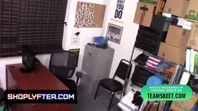 Blonde Big Boobed Skylar Vox Gets Banged In The Backroom