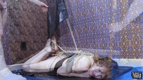 ”Deep throat bondage chick”