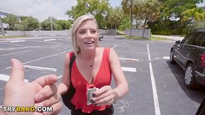 BANGBROS - Busty Blonde MILF Kaylynn Keys Taking BBC From Jay Bangher In Van