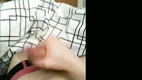 ”Sean Taylor shows off his morning boner & uncut hard dick”