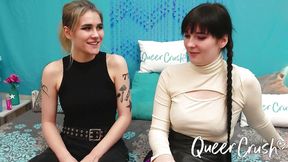 QueerCrush interview with Adalind Gray and Amelia Ivory