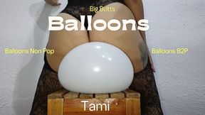 Use his big buttocks to bounce on balloons and make them pop (4)