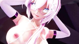 【MMD R-19 yo SEX DANCE】HOT BOOTY HUGE DELICIOUS WHITE BUTTOCKS OPEN BOOTY 甘いお尻 [MMD]