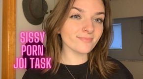 Sissy Porn JOI Task - Encouraged Bi Sissification Verbal Humiliation