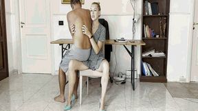 Look at my sexy strong legs-6 AVI