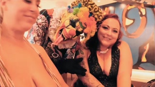 Calista Roxxx &amp; Lila Lovely meet Gibby the Clown
