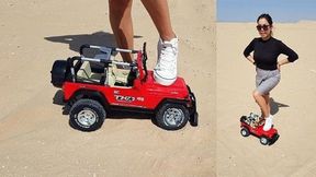 Anastasija 28 - Crushing large SUV