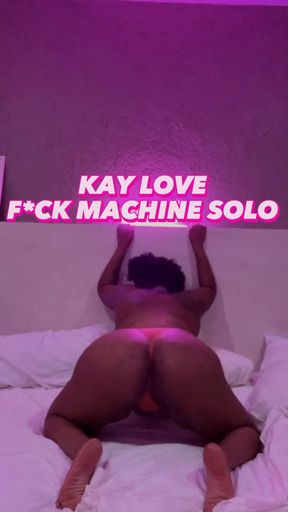 BBW Fuck Machine Solo - Kay Love