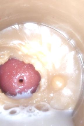 Camera 4K in Anal Cervix POV, Tiny Cucked by Giant &#039;&#039;couple&#039;&#039;, Cum in Anal and Creampie - Asmr