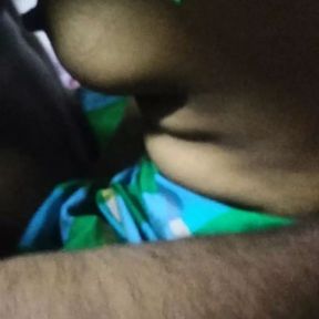 Tamil cockold couple sit fucking and moaning