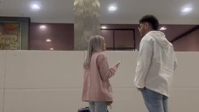 Non-Stop XXX Action At The Airport With Stranger Partners - Finish It Out