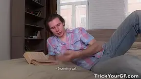 Joke Your GF - Shameless bitch covered with cum