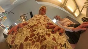 Nika and Ruby fight for You (Giantess Vore) 6K VR360