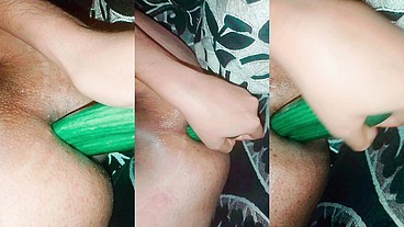 Analangels - DESTROYED ANAL WITH DOUBLE CUCUMBER