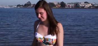 Hairy Aussie Girl’s Finger Tease