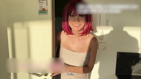 Se&ntilde_ora del aseo me limpia con Juguete SEXUAL - Public