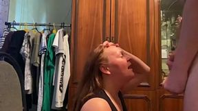 Russian deep throating