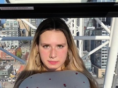 Hot amateur shakes her big boobs