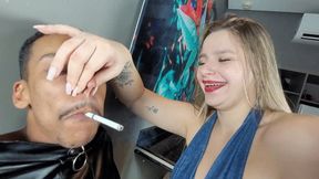 SUFFER COMPLETELY DOMINATED BY MY BEAUTIFUL AND CRUEL HANDS -- BY GABRIELA BLOND - CLIP 04