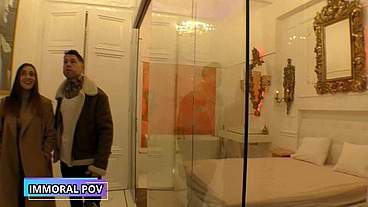 STEPBROTHERS SEDUCE TOURIST w HUGE NATURAL TITS JOSEPHINE JACKSON – IMMORAL POV