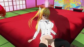 3D Hentai Mayuri Let You Play with Her Pussy