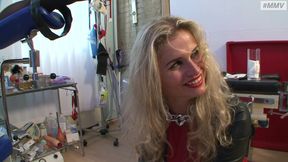 German BDSM - Slave ass licking enema