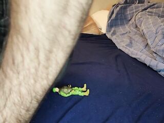 Massive Guy Rides the Petite! (third-person POV)