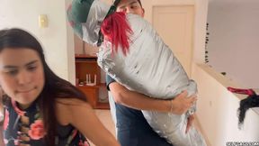 Duct Tape Hell: My Mummification Nightmare with the Ruthless Stepsiblings (high res mp4)