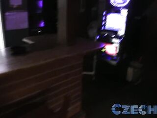 Czech - Playgirl gives oral sex in advance of taking sex