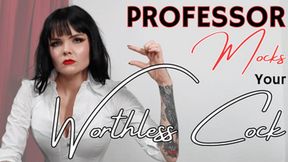 Professor Mocks Your Worthless Cock (WMV)