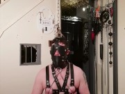 Self bondage nightmare part 2 after hours of frustration will i escape?