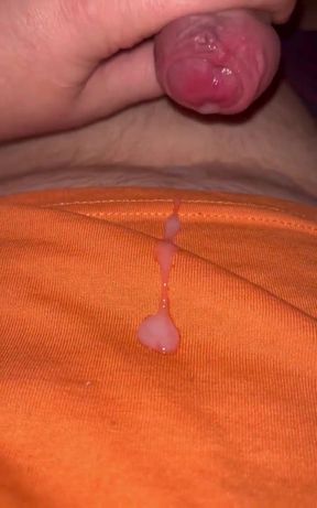 I Masturbate My Dick Waking up at Night From the Boner and Cum at the End.
