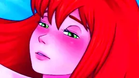 Busty Space Vixen Seduces Lonely Gamer in Hot Alien Encounter