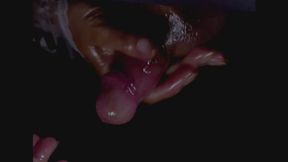 Up Close Cock Milking Big Cum Shot